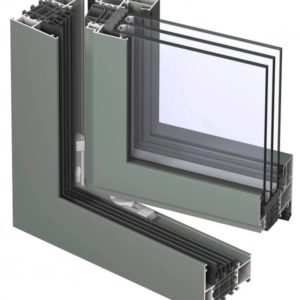 Алюминиевое окно 900×1200 мм. /серия GFT1425 Алюминиевое окно 900×1200 мм. /серия GFT1425